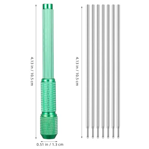 EXCEART 20-Piece Tattoo Marking Pen Set - Precision Aluminum Stencil Tool