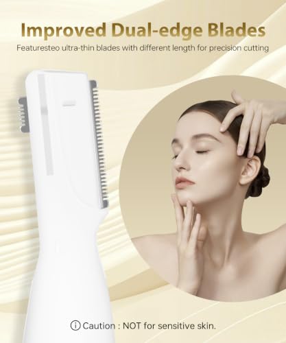 Battery Operated Eyebrow Trimmer for Women & Facial Hair Removal