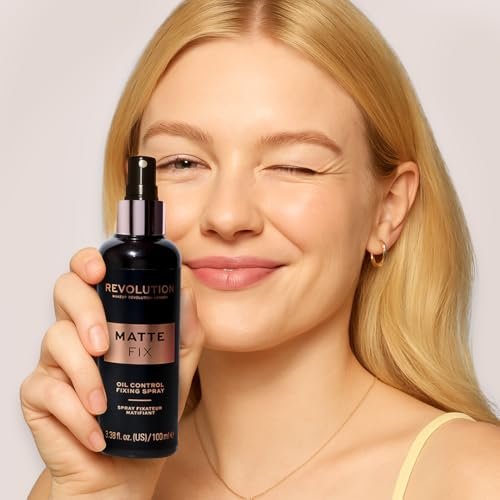 Makeup Revolution Matte Fix Oil Control Setting Spray - 3.38 Fl Oz