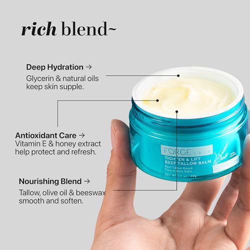 Forge Skin Tightening & Lifting Balm for Women - Natural Face Moisturizer