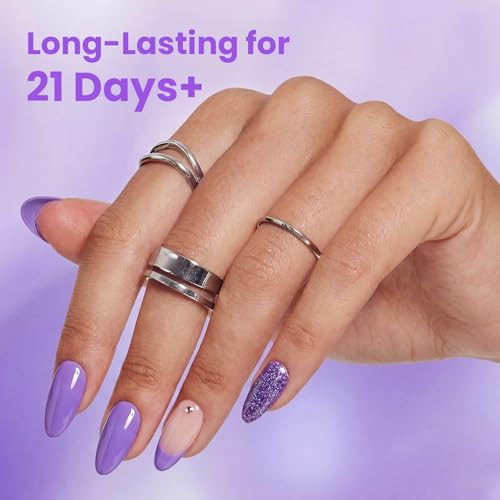 Beetles Violet Whisper Dip Powder Nail Kit - 4 Colors 17g
