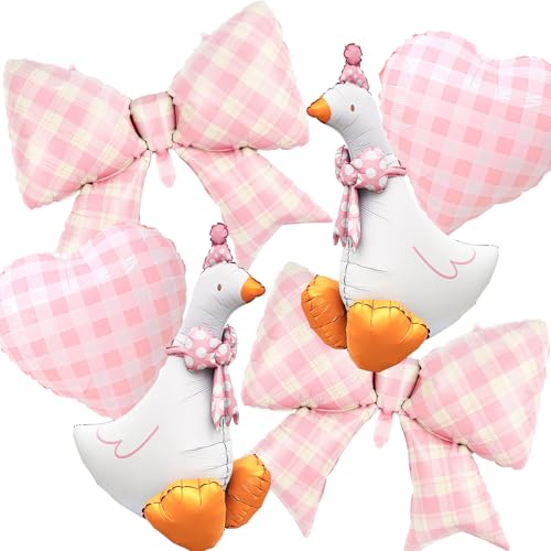 Silly Goose Birthday Balloon Set - 6 Pcs 31 Inch Balloons