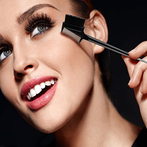 6-Piece Hair Styling Set with Edge Brush and Rat Tail Comb