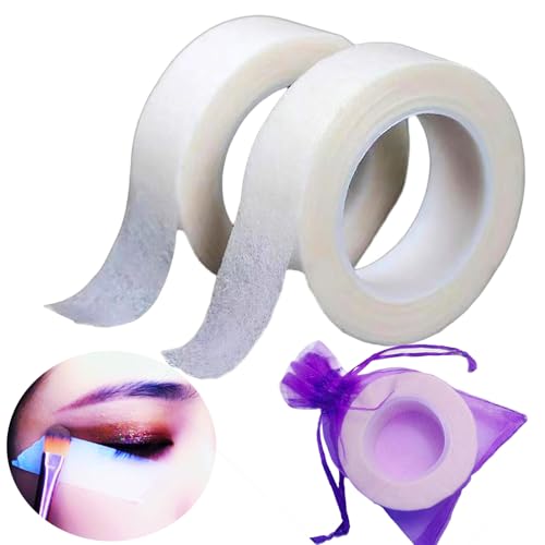 Multi-Functional Makeup Tape for Eyelash & Eyeshadow Application - 66ft