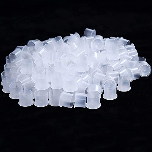 Medium Tattoo Ink Caps 13MM - 1000pcs Disposable Plastic Cups for Microblading