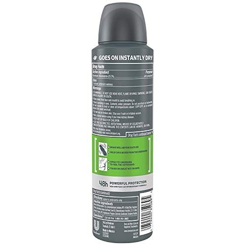 Dove Men+Care Antiperspirant Deodorant, Extra Fresh - 3 Pack