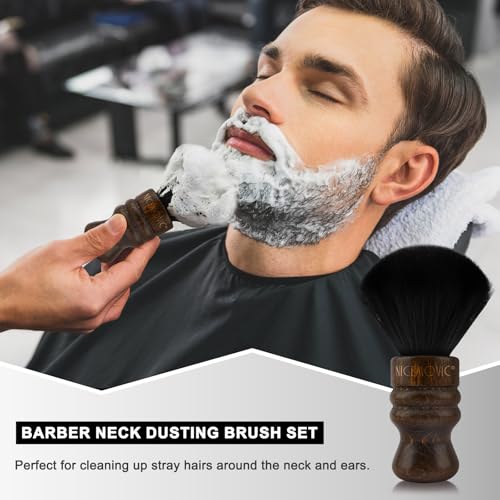 NICEMOVIC Premium Neck Duster Brush for Barbers & Stylists
