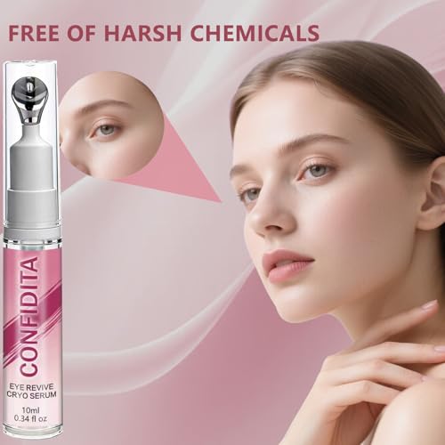 Eye Revive Cryo Serum - Anti-Aging Cooling Treatment for Dark Circles & Puffiness, 10ml