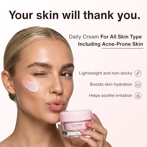 aplin Pink Tea Tree Intensive Cream 50g - Hydrating Facial Moisturizer
