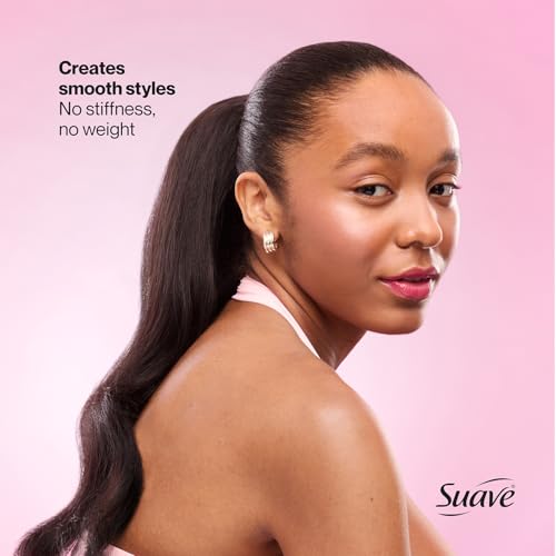 Suave Max Hold Non-Aerosol Hairspray 2-Pack, 11 Fl Oz (Scented & Unscented)