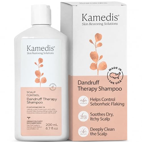 KAMEDIS Scalp Savior 6.7 Fl Oz - Itchy Dry & Dandruff Relief Shampoo