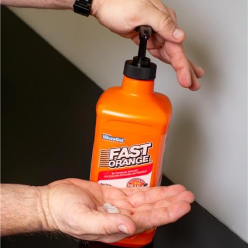 Fast Orange Pumice Lotion Hand Cleaner 48 oz Citrus Scent – Waterless Formula