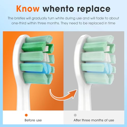 Toothbrush Replacement Heads for Philips C1 & C2 Electric