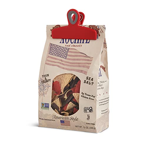HIC Kitchen Heavy-Duty Bag Clips Set of 2 with Soft-Grip Handles
