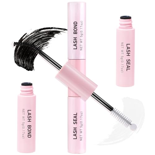 Latex-Free Eyelash Glue - Waterproof Cluster Bond & Seal