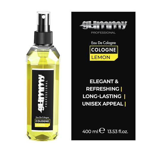 Gummy Lemon Eau de Cologne 400ML - Refreshing Aftershave Spray