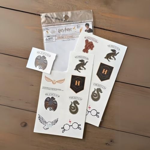 Harry Potter Party Tattoos - Assorted Designs, Pack of 24