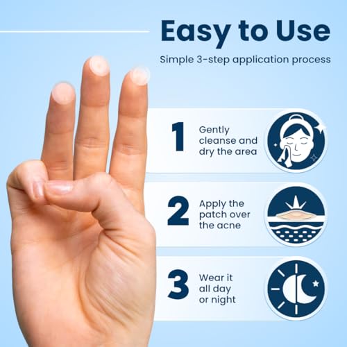 CLEAN SKIN CLUB Invisible Vegan Pimple Patches - Hydrocolloid Acne Treatment