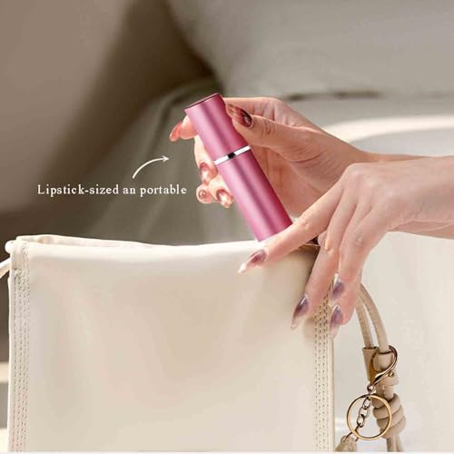 MIVIXI 5ml Refillable Travel Perfume Atomizer 6-Pack - Leakproof & Portable