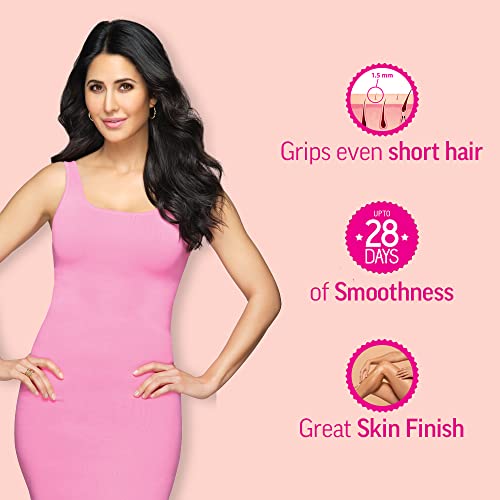 Veet Full Body Waxing Kit for Normal Skin - Easy No-Heat Hair Removal