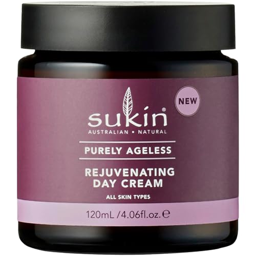 Sukin Purely Ageless Rejuvenating Day Cream - Anti-Aging Face Moisturizer 4.06oz