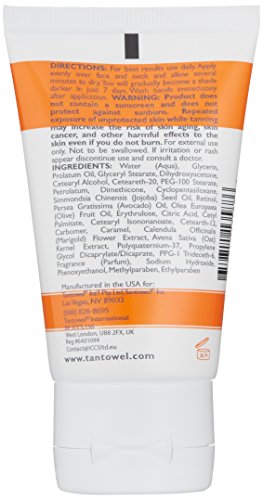TanTowel Daily Face Moisturizer with Retinol - 2 oz