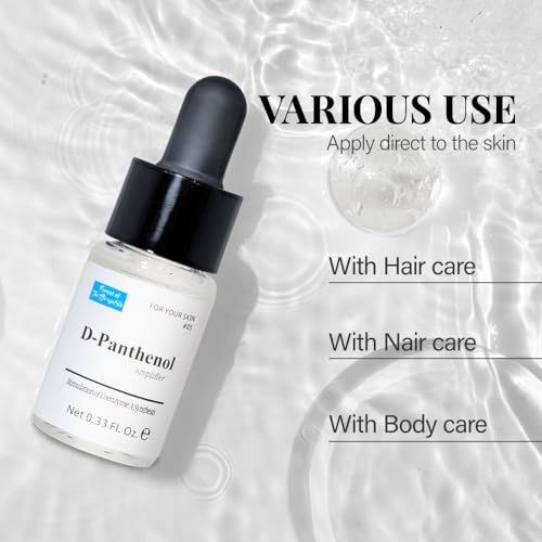 D-Panthenol Serum 10ml (75% Provitamin B5) for Skin & Hair