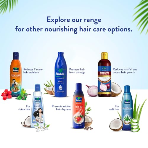 Parachute Advansed Gold Coconut Hair Oil with Vitamin E 13.52 Fl Oz - Deep Nourishment & Strengthening