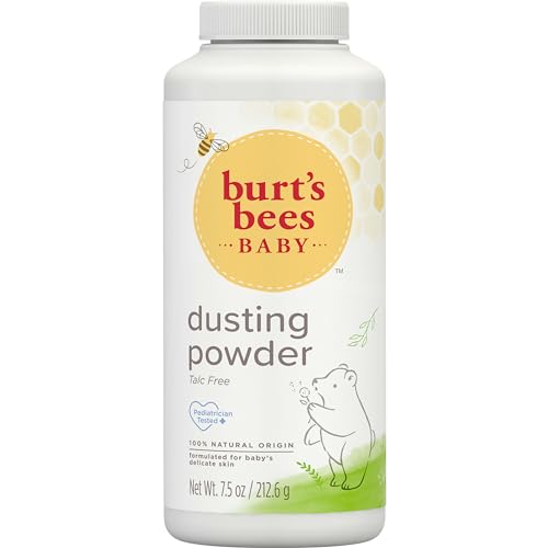 Burt's Bees Baby Dusting Powder 7.5 oz - Natural, Talc-Free, Hypoallergenic