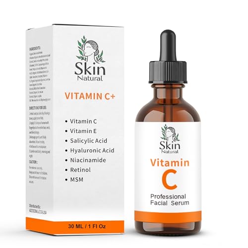 Skin Natural Vitamin C Serum for Face – Brightening Anti-Aging Treatment, 1 fl. oz