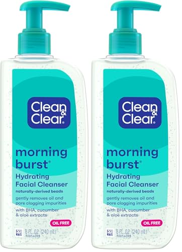 Clean & Clear Morning Burst Hydrating Facial Cleanser, 8 fl. oz