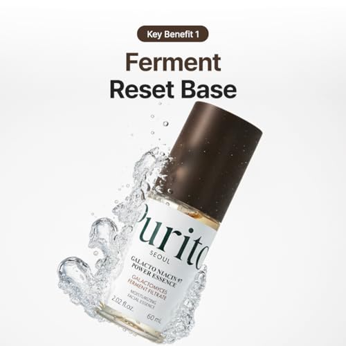 PURITO Galacto Niacin 97 Essence for Sensitive Skin, 2 fl oz - Hydrating & Brightening Serum