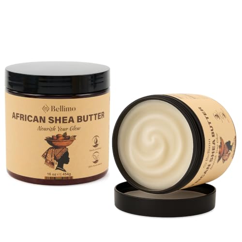 100% Pure Unrefined African Shea Butter - 16 Oz Can