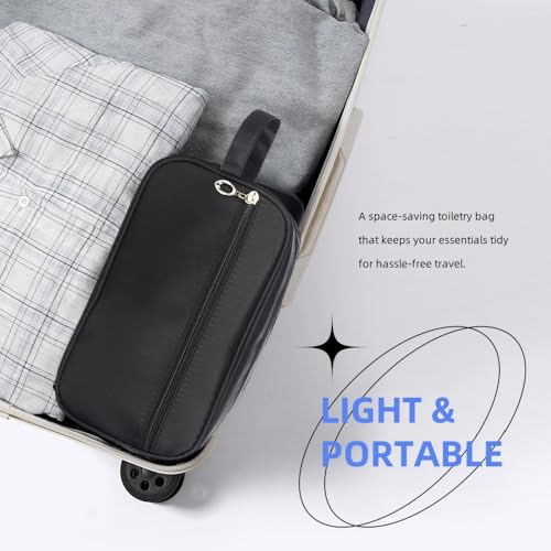 Tumecos Travel Toiletry Dopp Kit & Electronics Organizer Bag