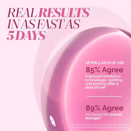 LONDONTOWN Sheer Strength Nail Blush - 2-in-1 Tinted Nail Hardener Strengthening Treatment With Jelly Finish