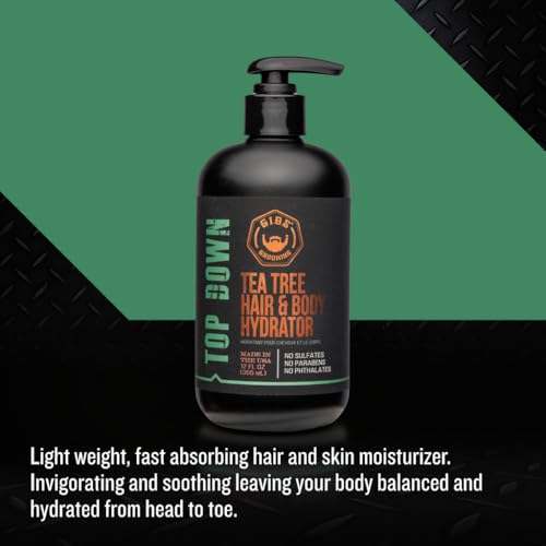 GIBS Top Down Hair and Body Hydrator - Lightweight Moisturizer
