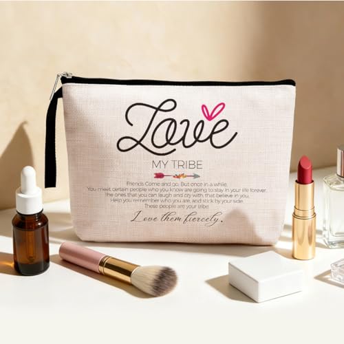 Hanamiya Na Beige Weekender Cosmetic Bag for Women Travel & Gifts