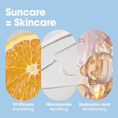 SOME BY MI V10 Hyal Air Fit Sunscreen SPF 50 - 50ml, Korean Face Sunscreen