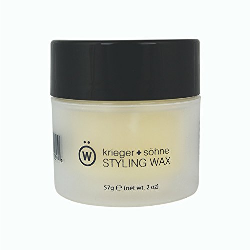 K+S Premium Men’s Hair Styling Wax - Strong Hold, Moisturizing, Flake-Free, Natural Shine