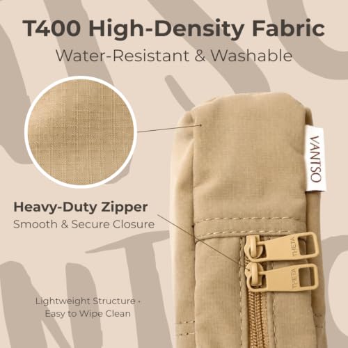 Mini Standing Makeup Bag - Travel Cosmetic Organizer Pouch