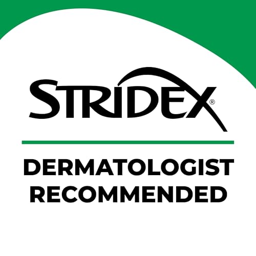 Stridex Sensitive Acne Pads with Aloe, Alcohol-Free, 55 Count (Pack of 2)