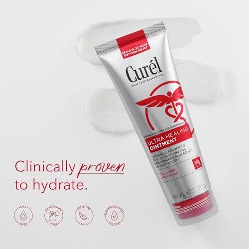 Curel Ultra Healing Ointment 4 fl oz - Touch-Free Applicator