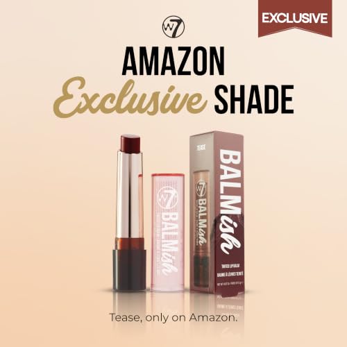 W7 Balmish Tinted Lip Balm - Tease | Hydrating Sheer Color