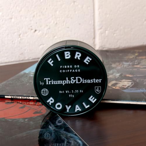 Triumph & Disaster Fibre Royale Hair Wax 25g - Strong Hold, Natural Finish for Thick Hair (0.88 oz) - Men & Women