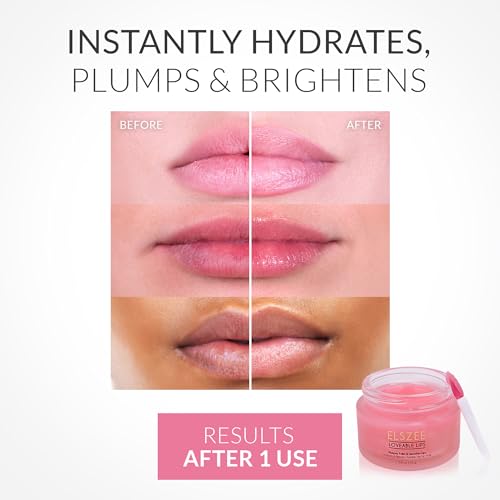ELSZÉE Lip Mask with Hyaluronic Acid – Hydrating, Plumping Overnight Treatment