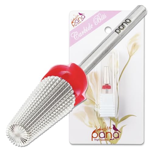 PANA 5 in 1 Nail Drill Bit - Fine Grit, 3/32" Shank, Dual Rotation