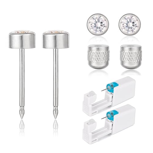 Limerencia Titanium G23 Ear Piercing Kit with Disposable Gun - 2 Pack