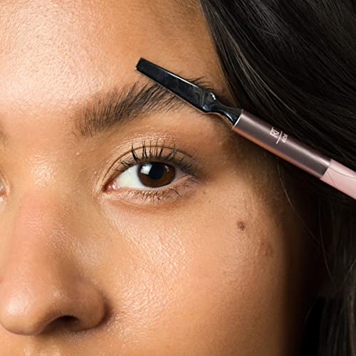 Real Techniques Brow Styling Set - 3-Piece Eyebrow Brush & Spoolie Collection