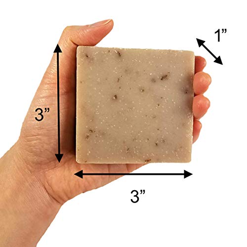 Missamé Handmade Goat Milk Soap Bar - Oatmeal Honey, 3-Pack (15 oz)