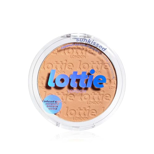 Lottie London Sunkissed Bronzer - Buildable Vegan Powder in Sunburst